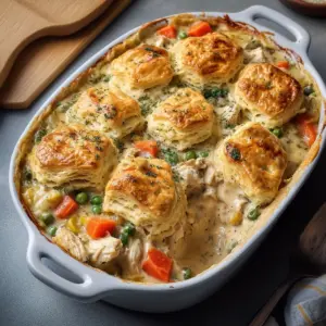 Chicken Pot Pie Casserole