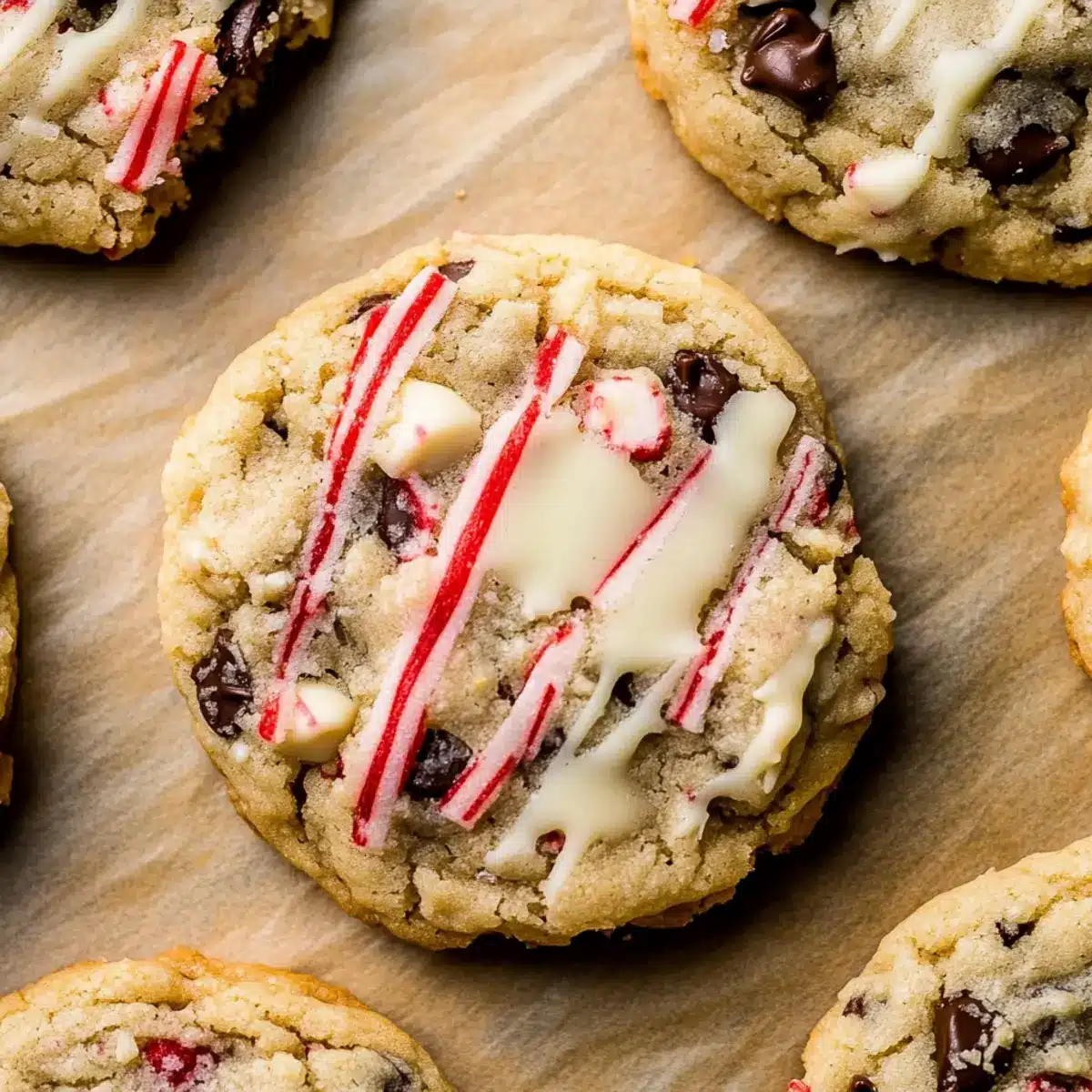 Peppermint Chocolate Chip Cookies