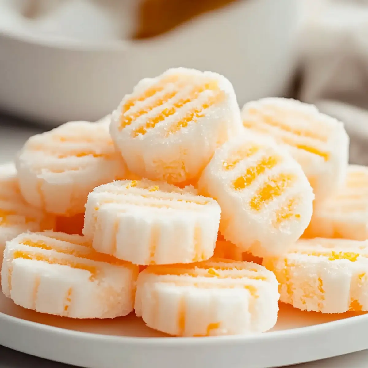 Sweet Orange Cream Cheese Mints