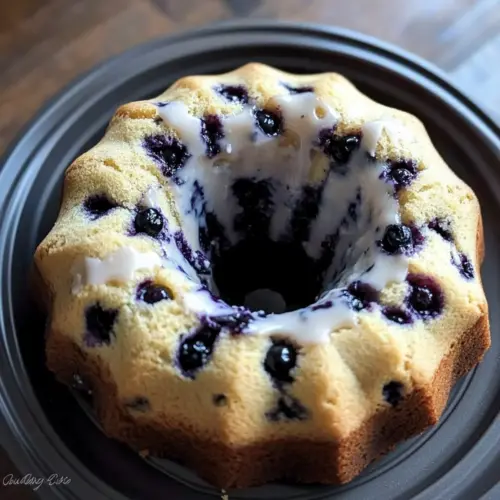Blueberry Breakfast Bundt Cake