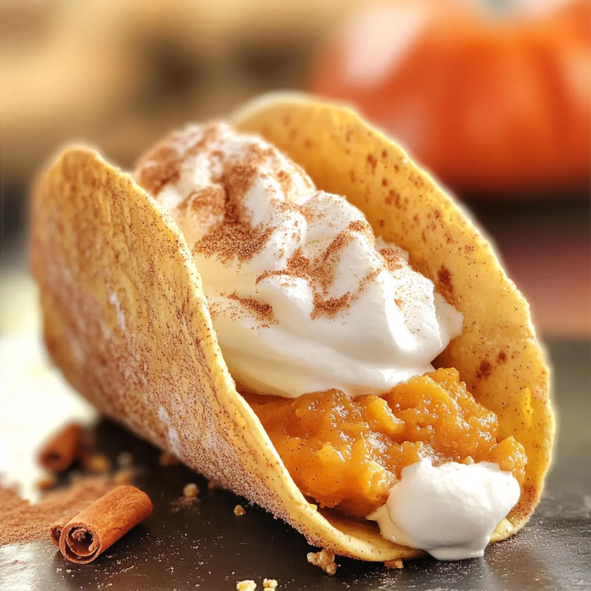 Pumpkin Pie Tacos