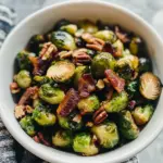 Stovetop Maple Bacon Brussels Sprouts
