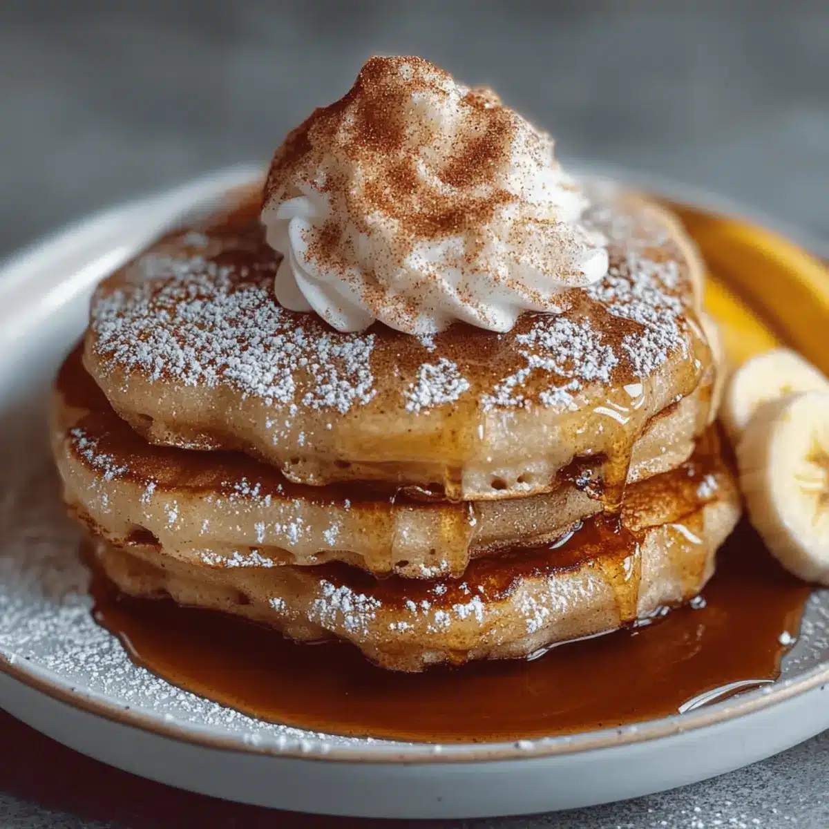 Spanish Churro Pancakes