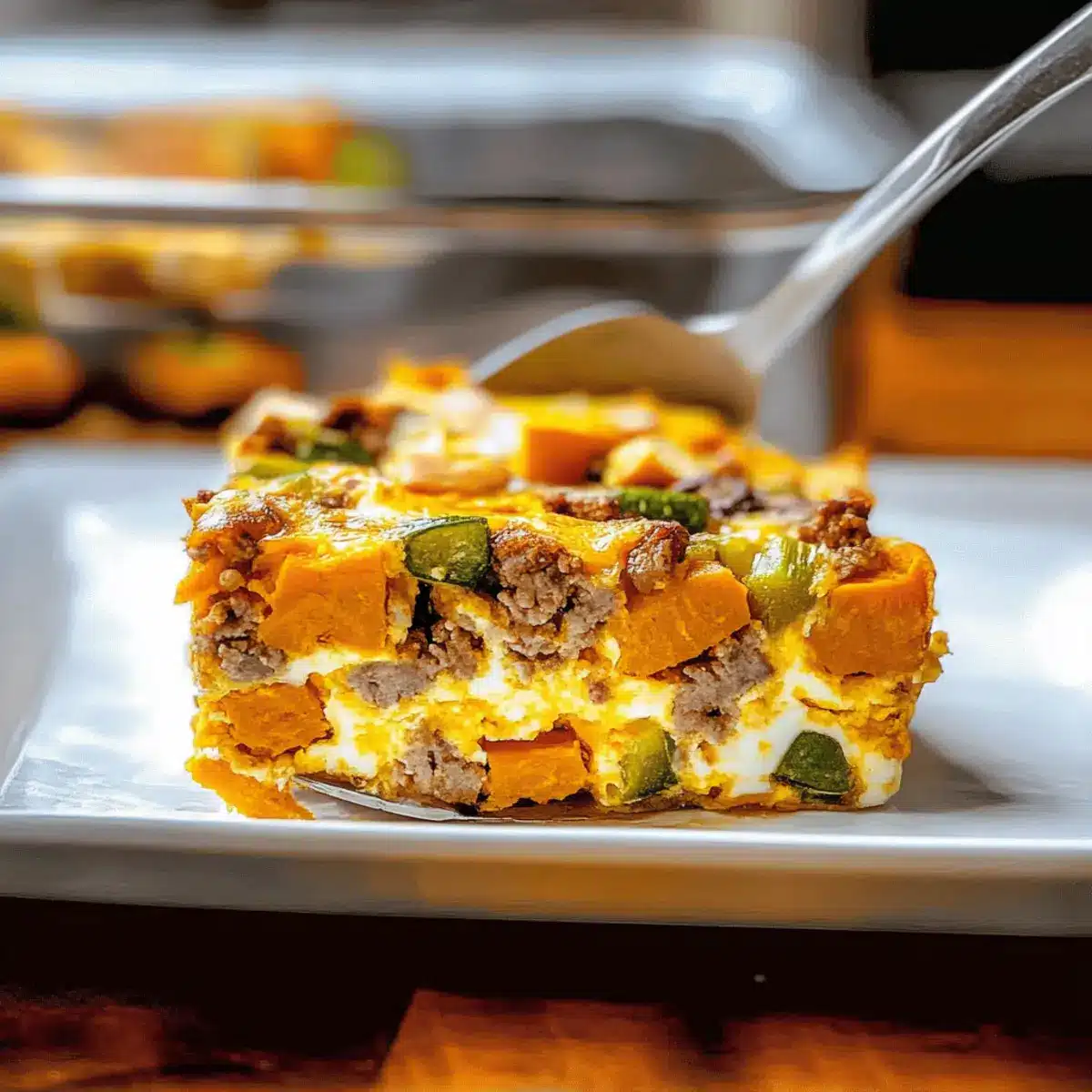 Easy Sweet Potato Egg Casserole