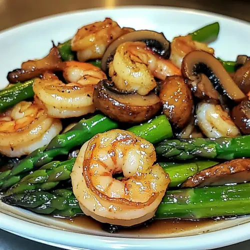 Shrimp and Asparagus Stir-Fry