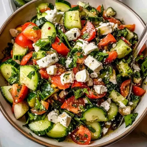Simple Turkish Shepherd’s Salad