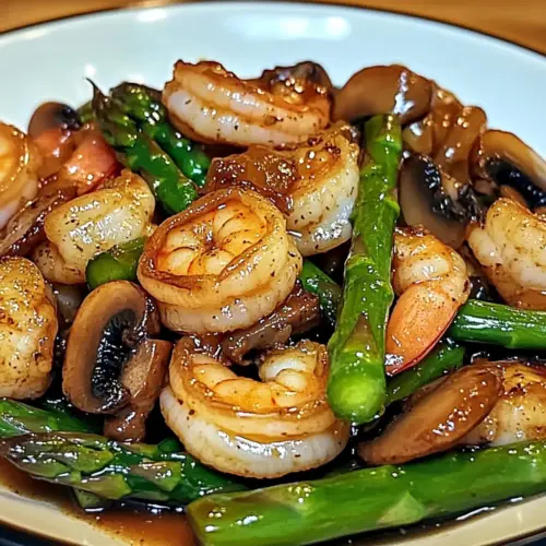 Shrimp and Asparagus Stir-Fry
