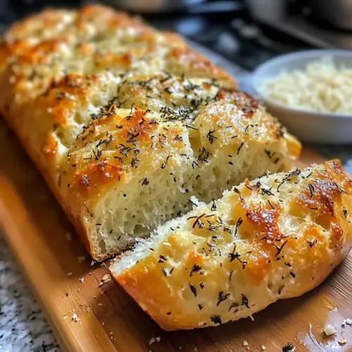 Garlic Parmesan Herb Bread