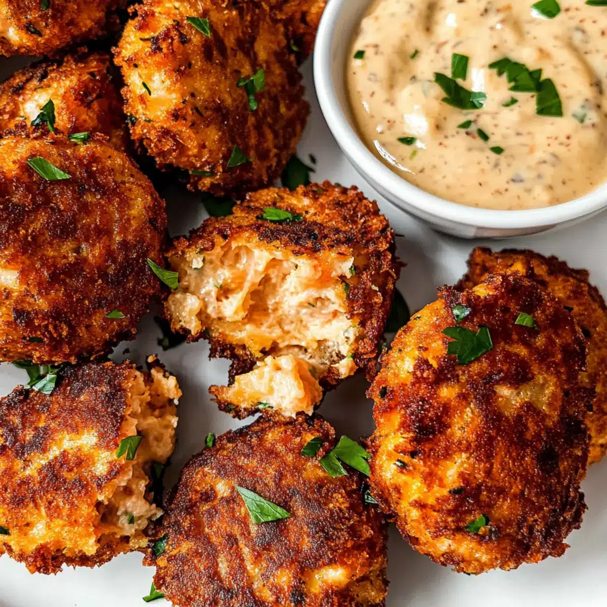 Crispy Pan Fried Salmon Croquettes