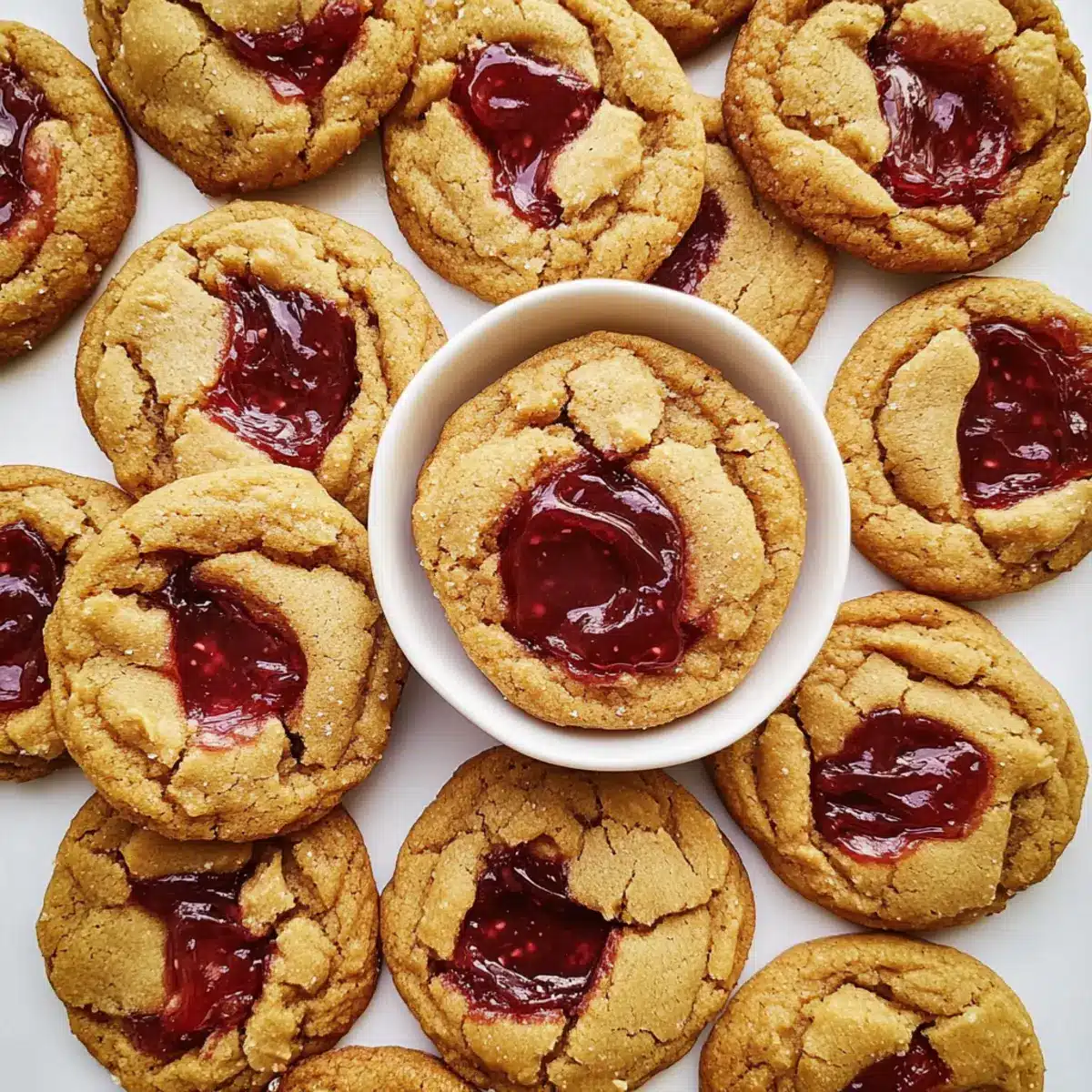 Peanut Butter & Jelly Cookies