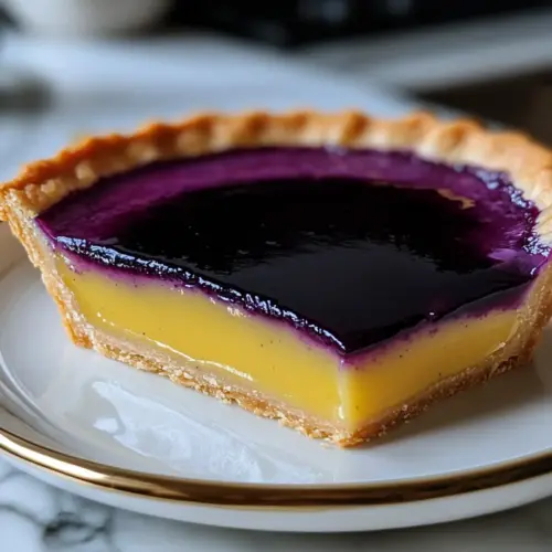 Blueberry–Lemon Curd Tart