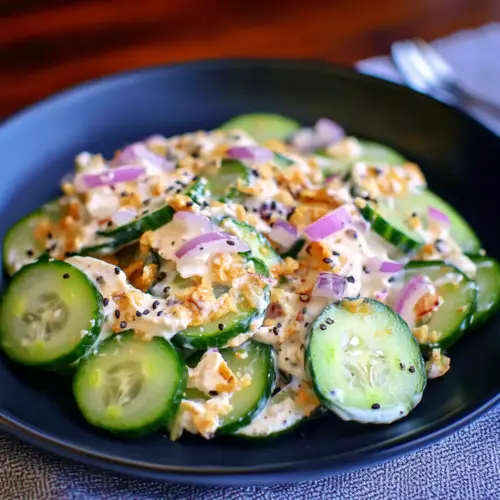 Jalapeno Popper Cucumber Salad