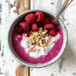 Raspberry Chia Pudding
