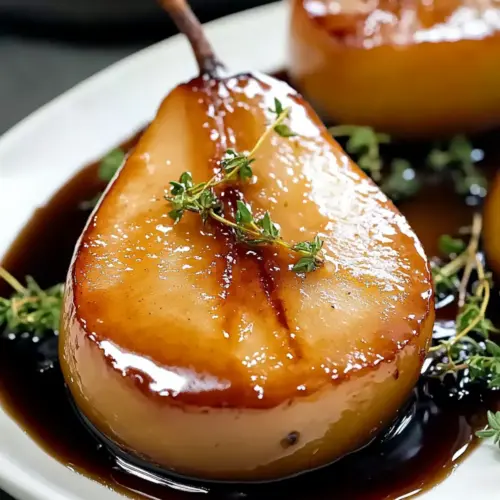 Buttery Roasted Pears