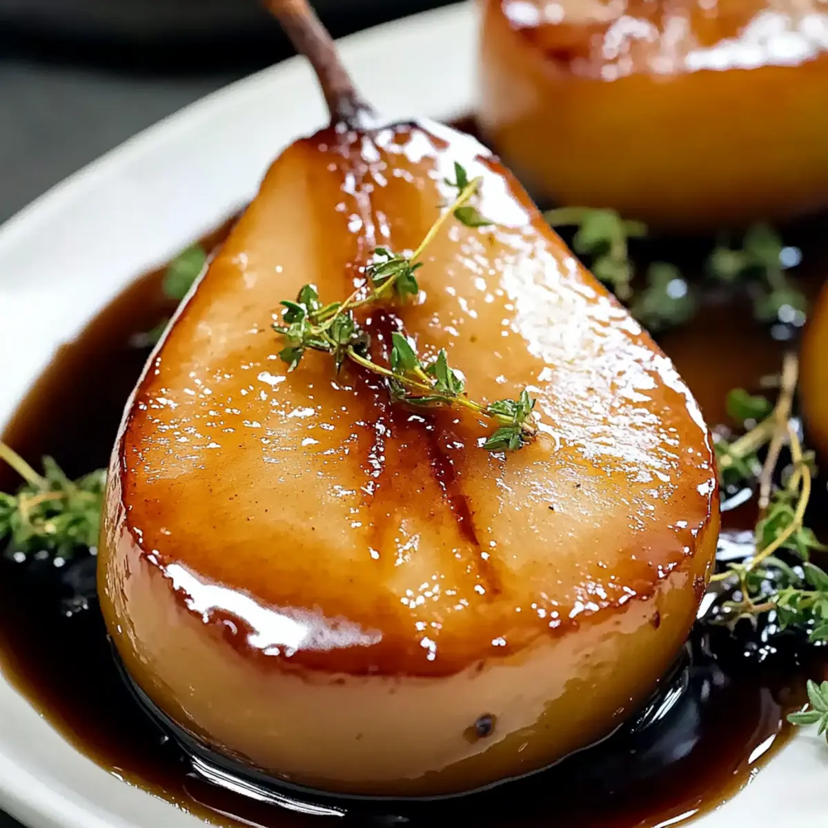 Buttery Roasted Pears