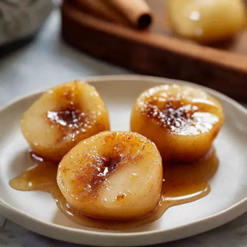 Sweet Cinnamon Honey Baked Pears