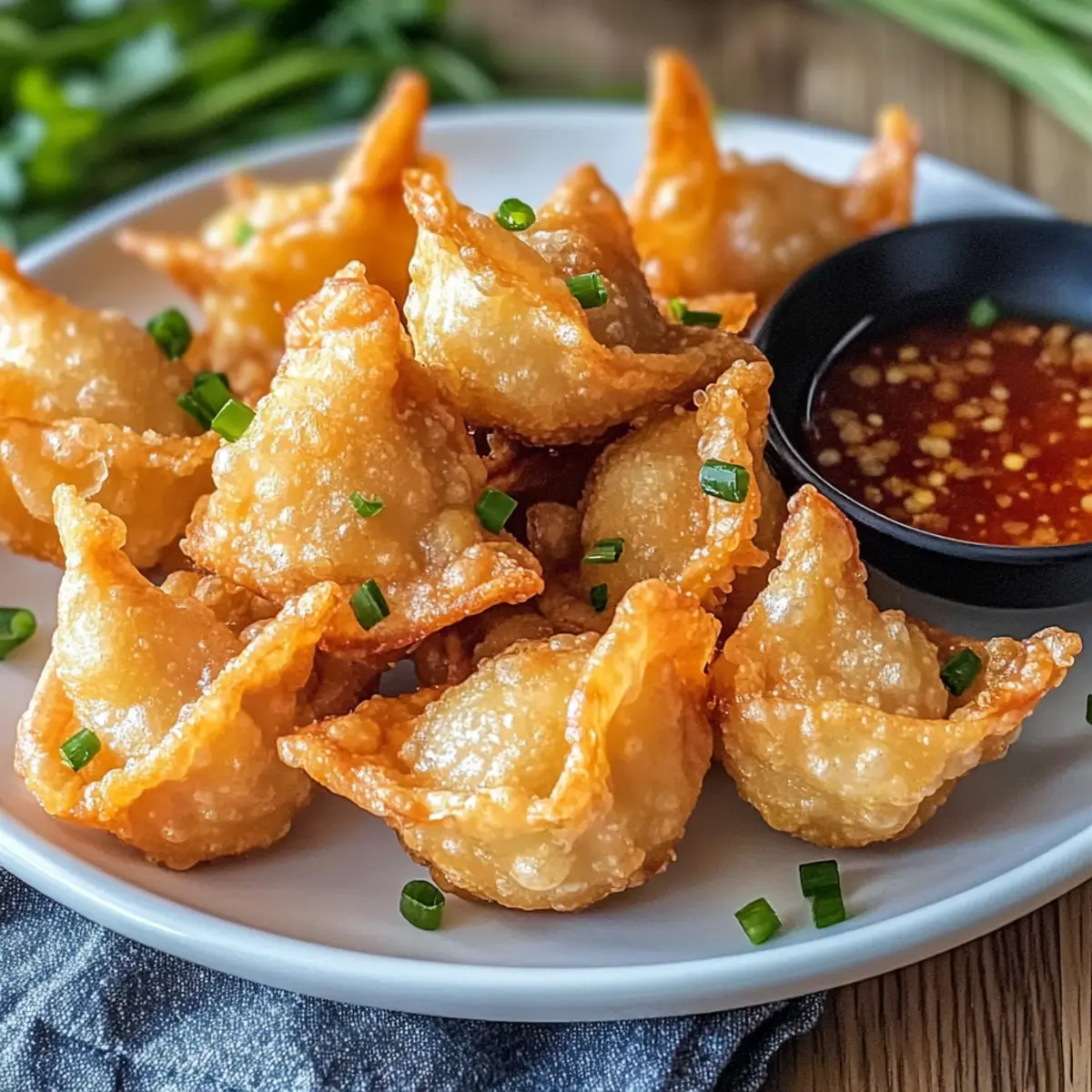 Crispy Wonton-Wrapped Shrimp