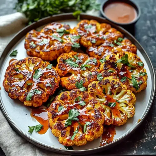 Buffalo Cauliflower Steak