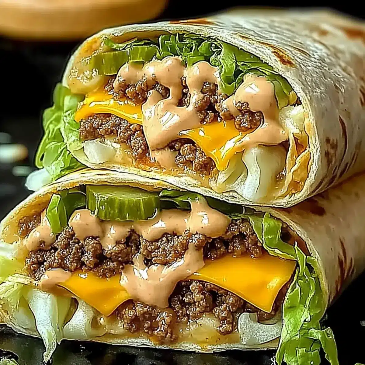 Big Mac Wraps Recipe