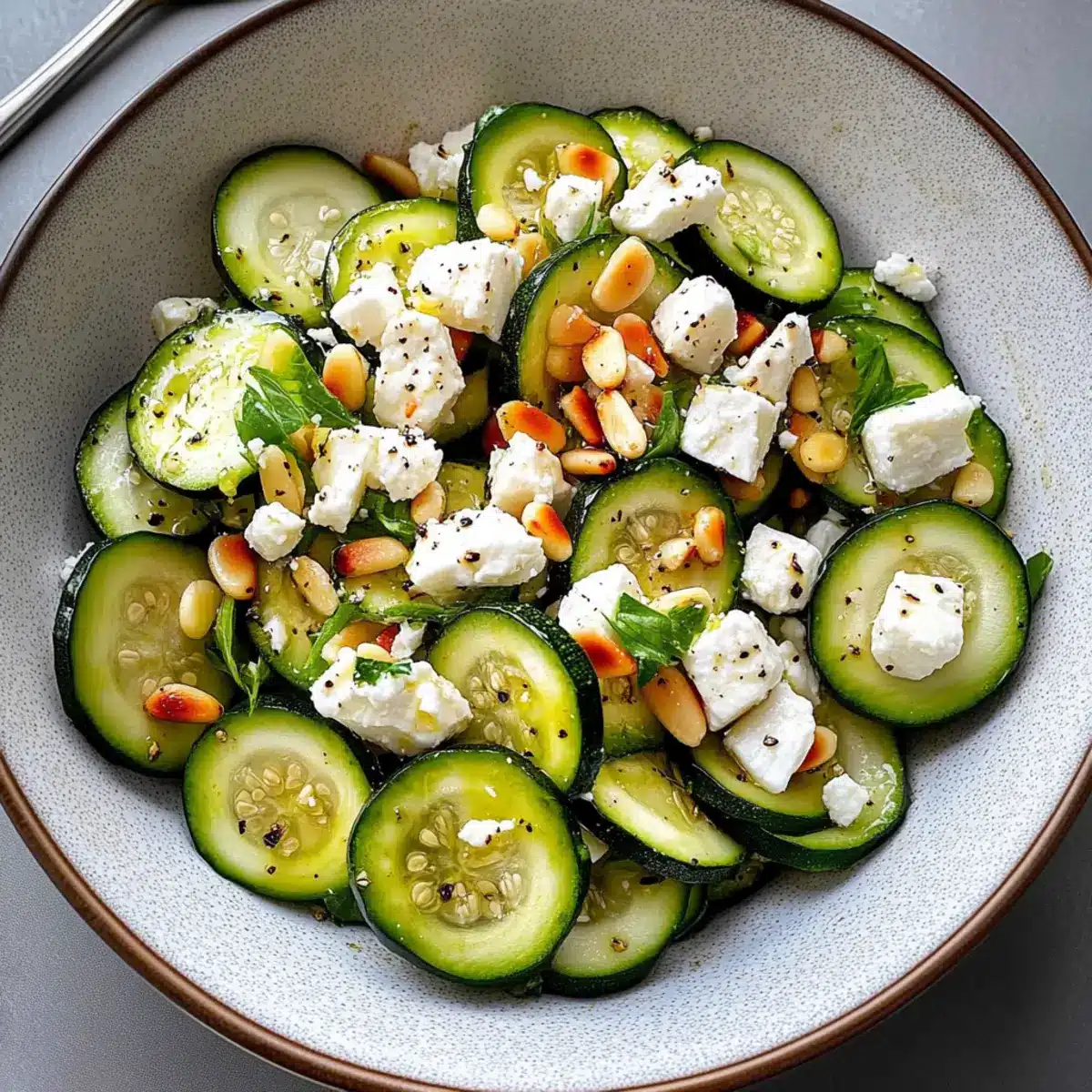Marinated Zucchini Salad