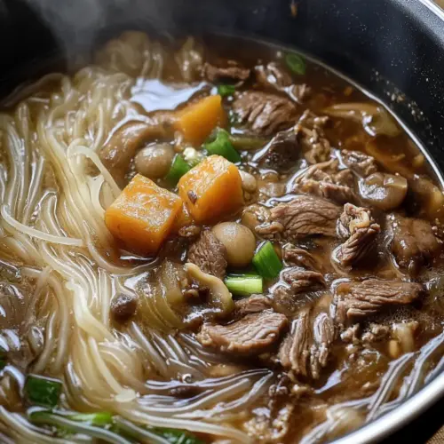 Korean Beef Bulgogi Stew