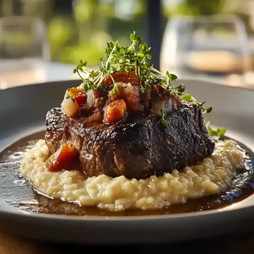 Italian Pot Roast Parmesan Risotto