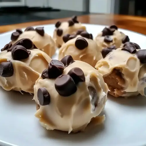 Frozen Greek Yogurt Peanut Butter Bites