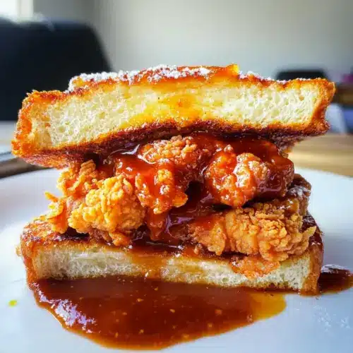 French Toast Fried Chicken Sandwich