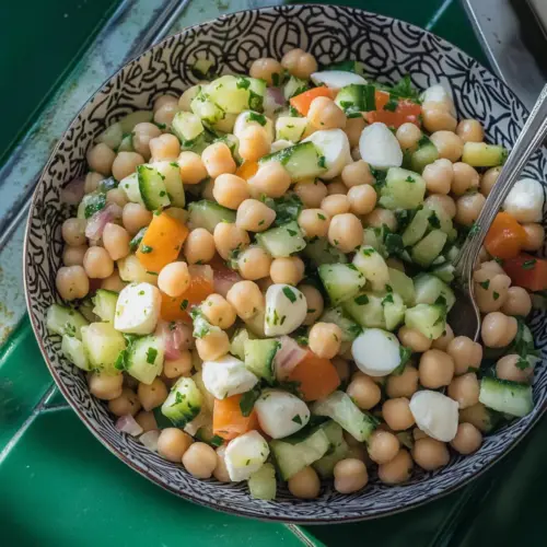 Bagel Dense Bean Salad