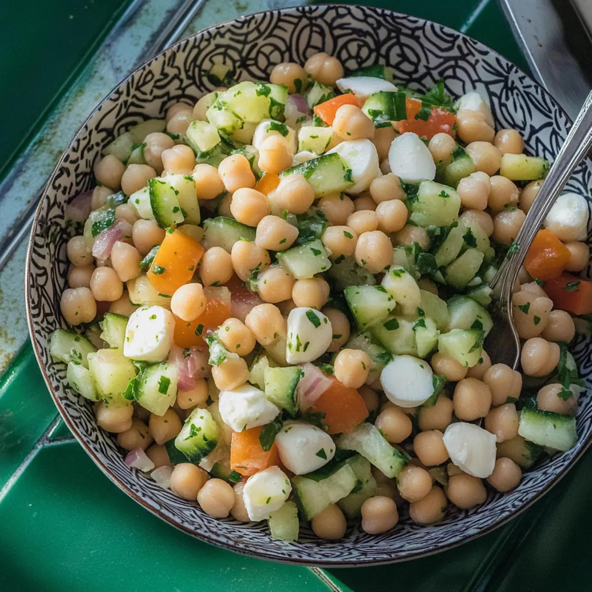 Bagel Dense Bean Salad
