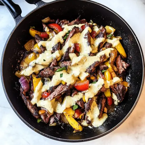 Philly Cheesesteak Skillet