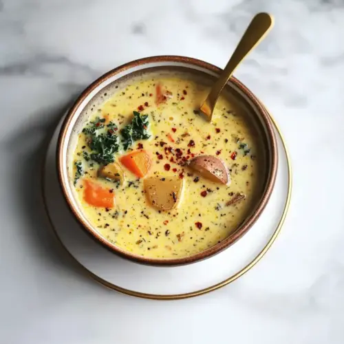 Creamy Potato and Veggie Soup