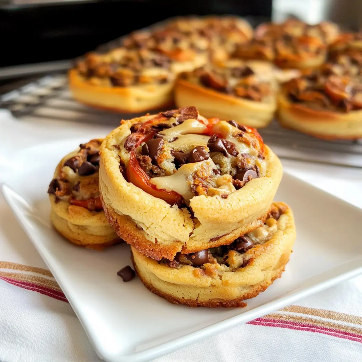 Muffuletta Pizza Rolls