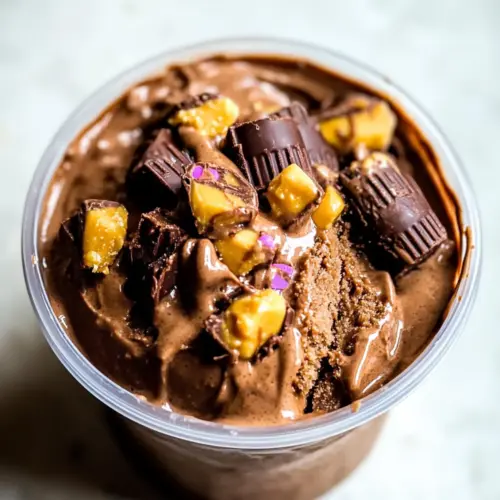 Chocolate Peanut Butter Protein Ice Cream