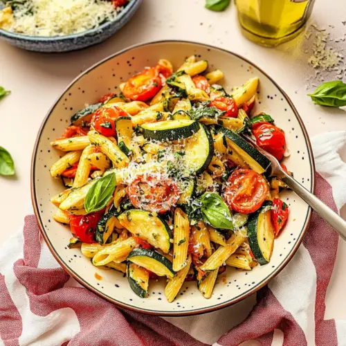 Tomato Zucchini Pasta