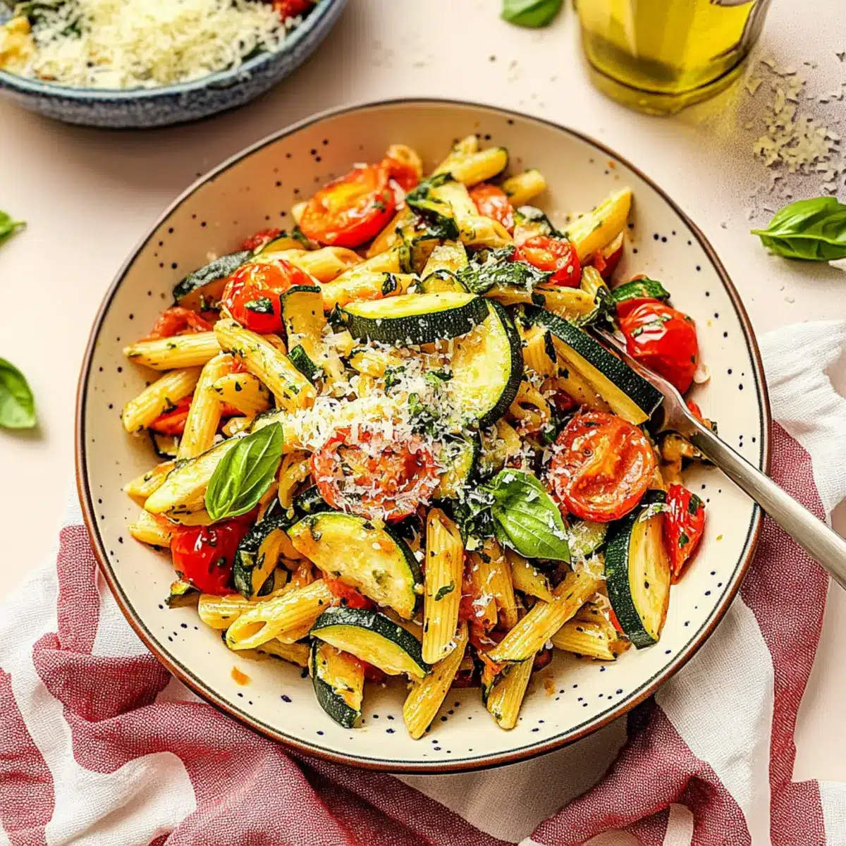 Tomato Zucchini Pasta