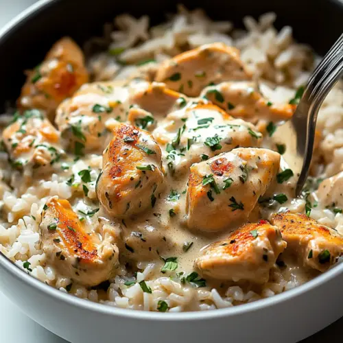 Creamy Herb Chicken & Basmati Rice