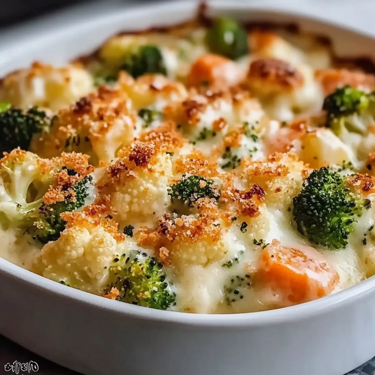 Creamy Winter Vegetable Casserole