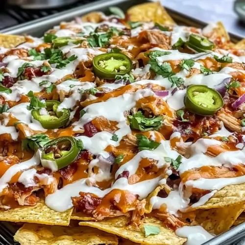 BBQ Chicken Nachos