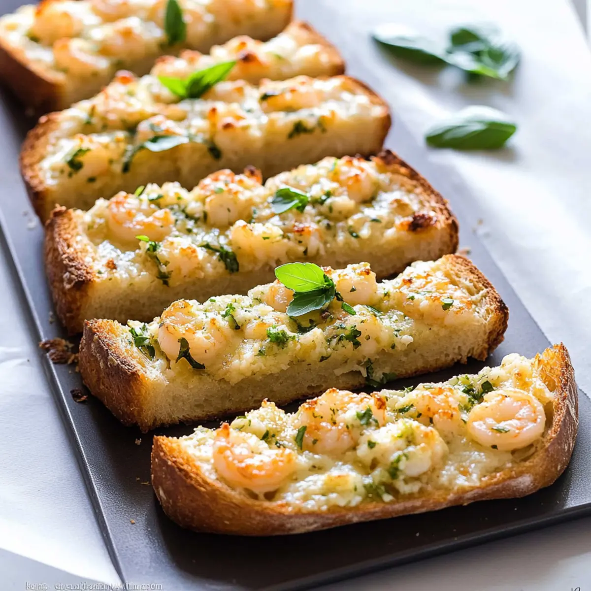 Baked Shrimp Toast