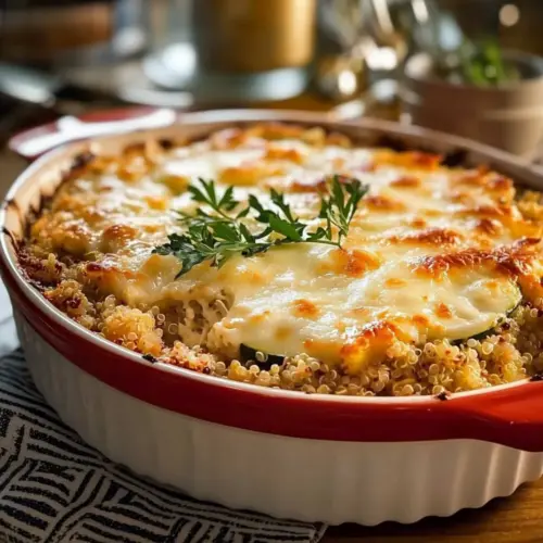Veggie-Packed Quinoa Casserole