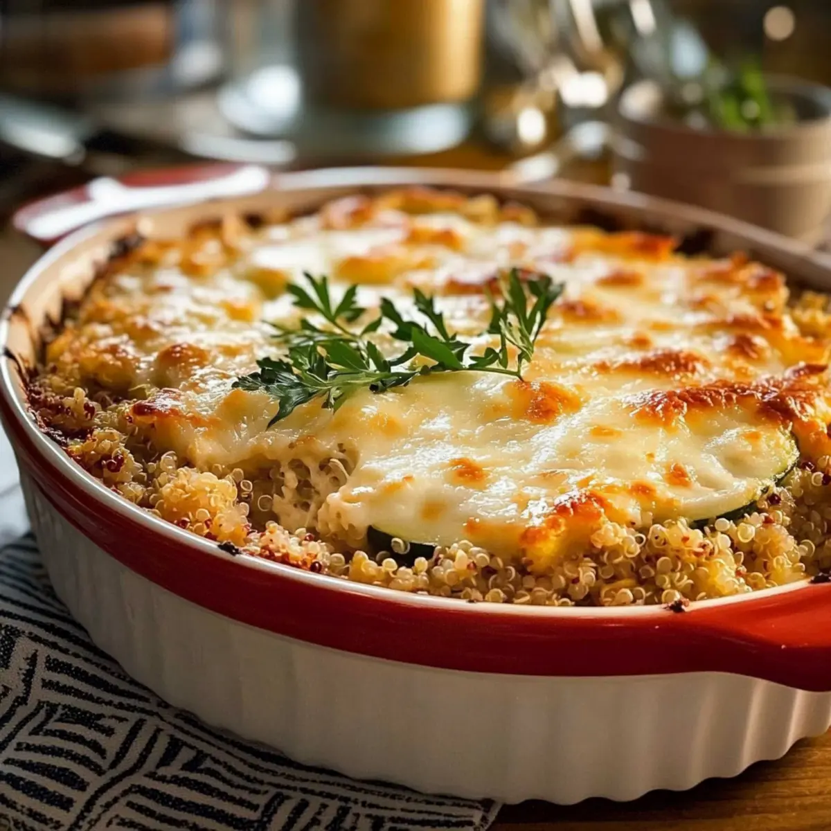 Veggie-Packed Quinoa Casserole