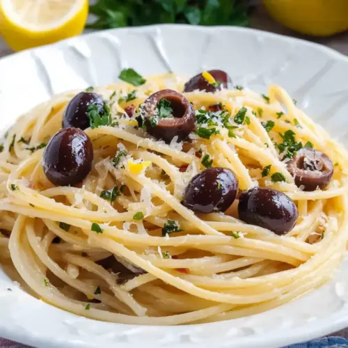 Pasta with Olives