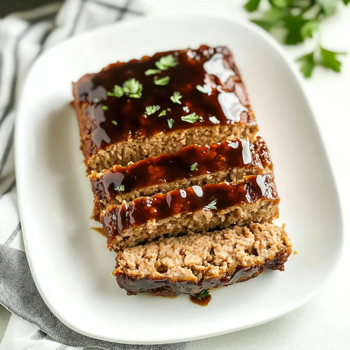 Teriyaki Meatloaf