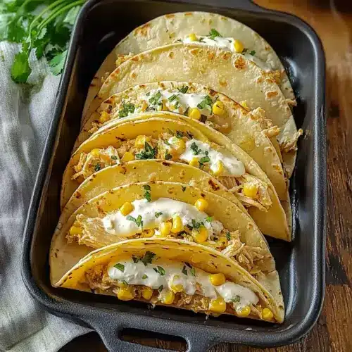 White Chicken Chili Tacos