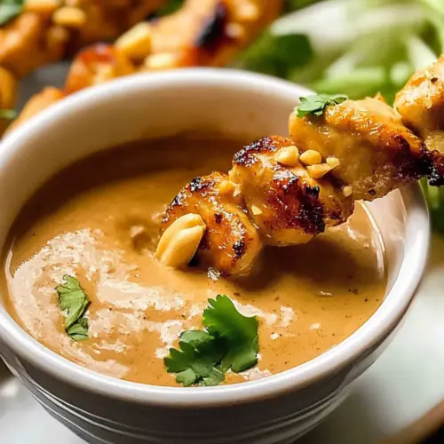 Thai Chicken Satay with Peanut Sauce