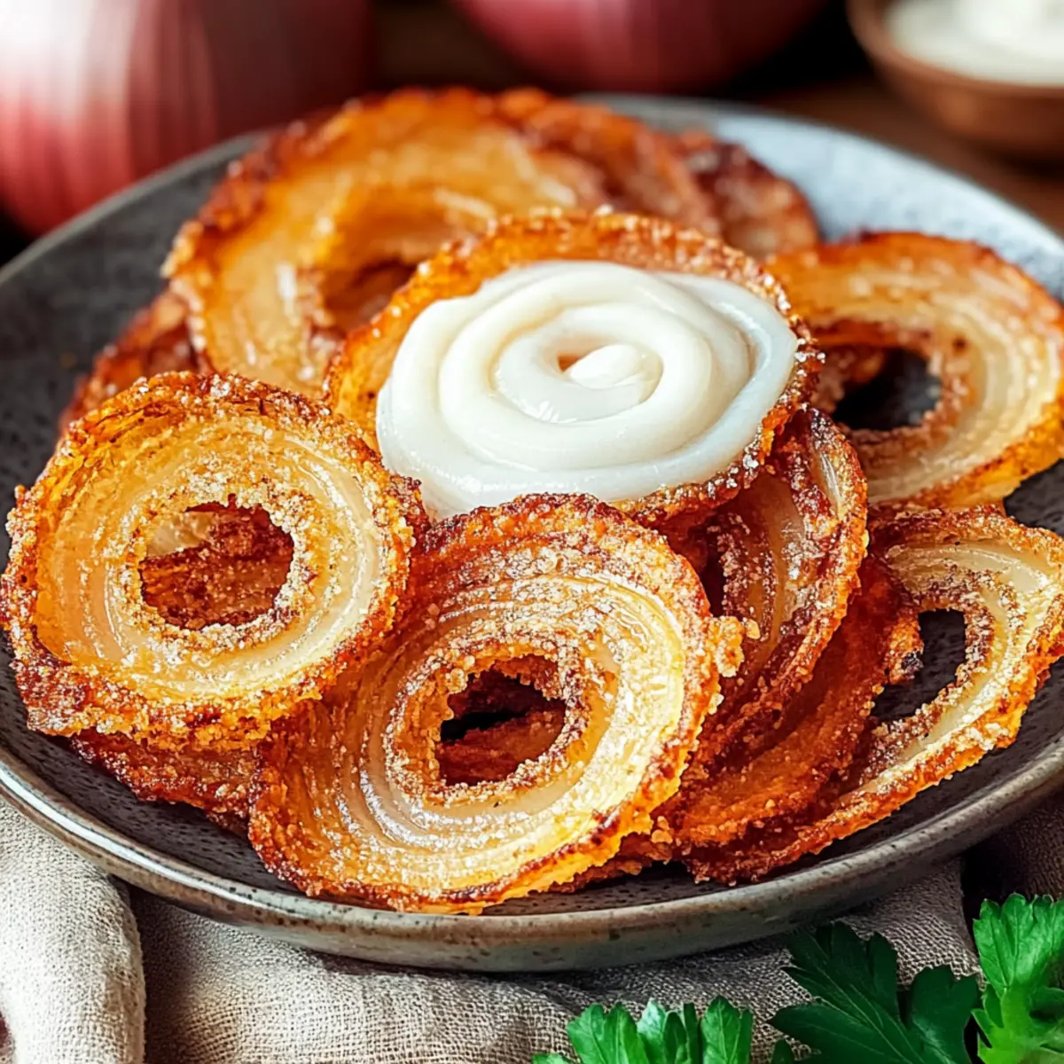 Crispy Viral Onion Ring Chips