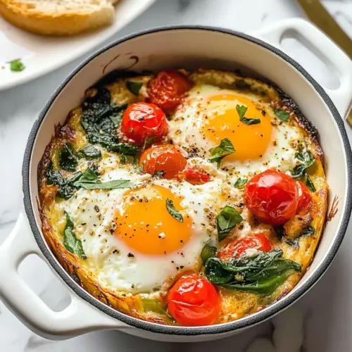 Baked Feta Eggs Recipe