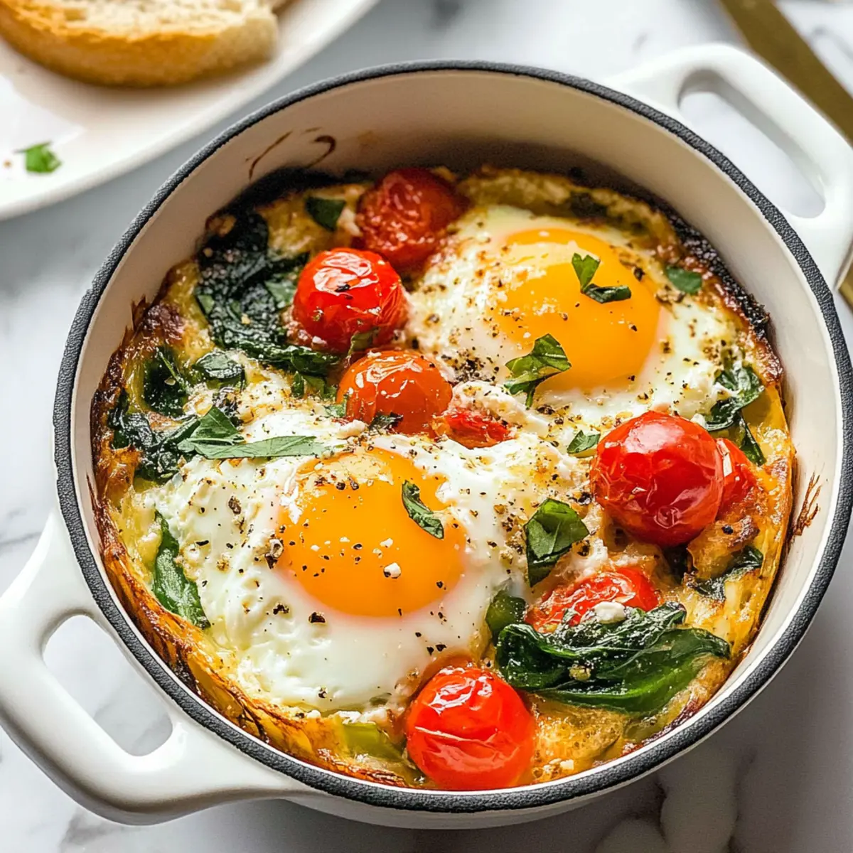 Baked Feta Eggs Recipe