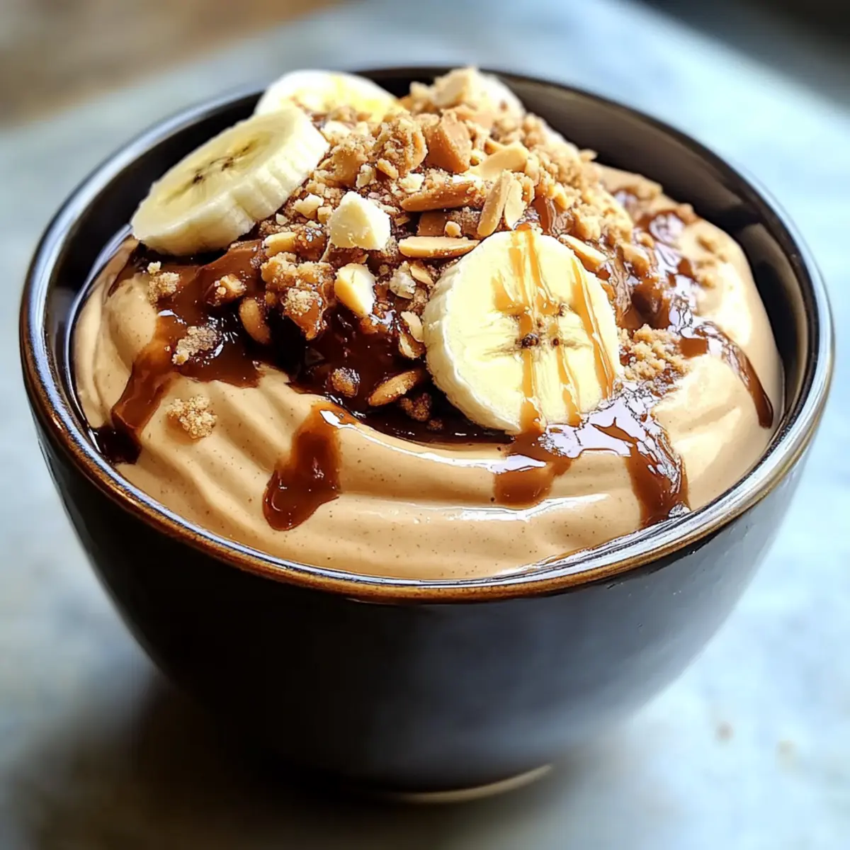 Cottage Cheese Peanut Butter Mousse